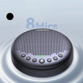 Wireless Speakerphone Bluetooth 5.3 Conference Speaker with 8 Microphones 360° Voice Pickup USB Speaker for Home/Office