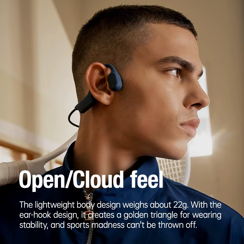 A30S Pro Air Conduction Wireless Bluetooth 5.3 Earphone Open Ear 360° Panoramic Sound Headphone IPX7 Waterproof Headset