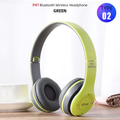 T5 Bluetooth Headphones over Ear Head Wireless Earphones with Mic Music Headset Gamer Foldable Auriculare Fone for Huawei Iphone