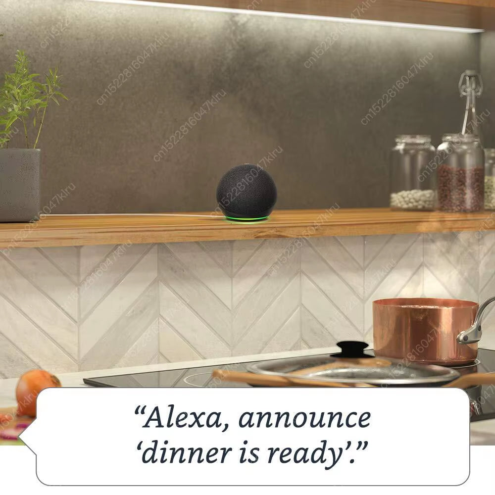 Original Alexa Echo Dot 4Th Generation Wifi Home Bluetooth International Version Smart Speaker