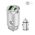 100W Mini Car Charger Lighter Fast Charging for Iphone QC3.0 Mini PD USB Type C Car Phone Charger for Xiaomi Samsung Huawei