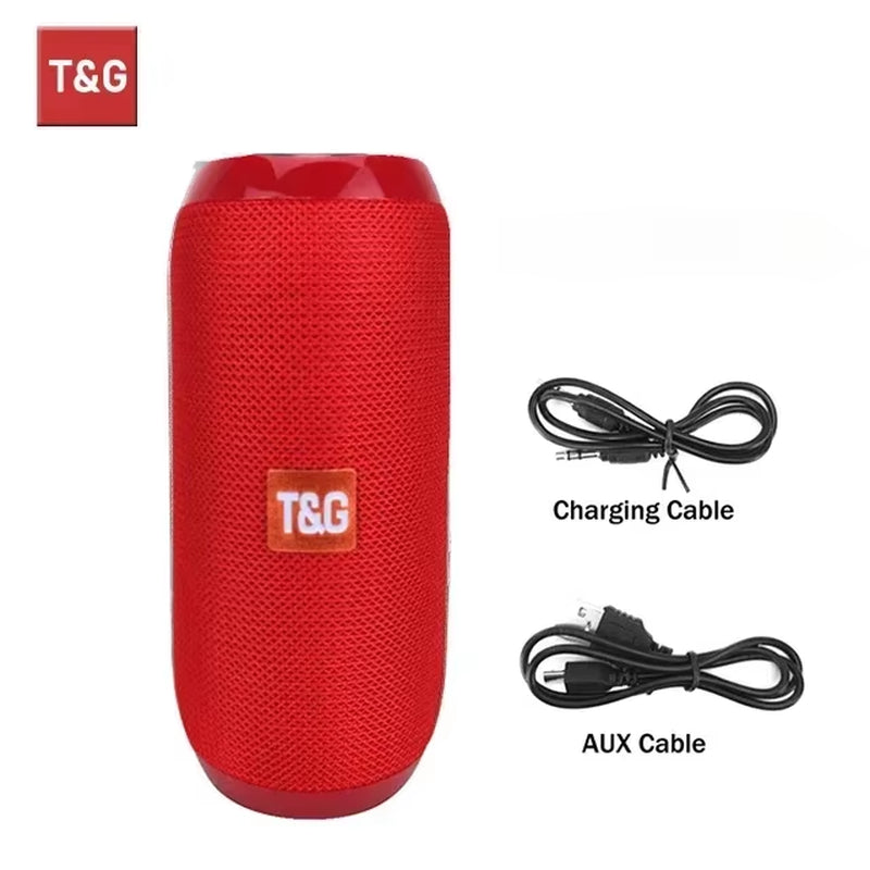 TG117 Bluetooth Speakers Portable Wireless Sound Box Outdoor Waterproof Stereo Surround Supports TF Radio Altavoz Bluetooth