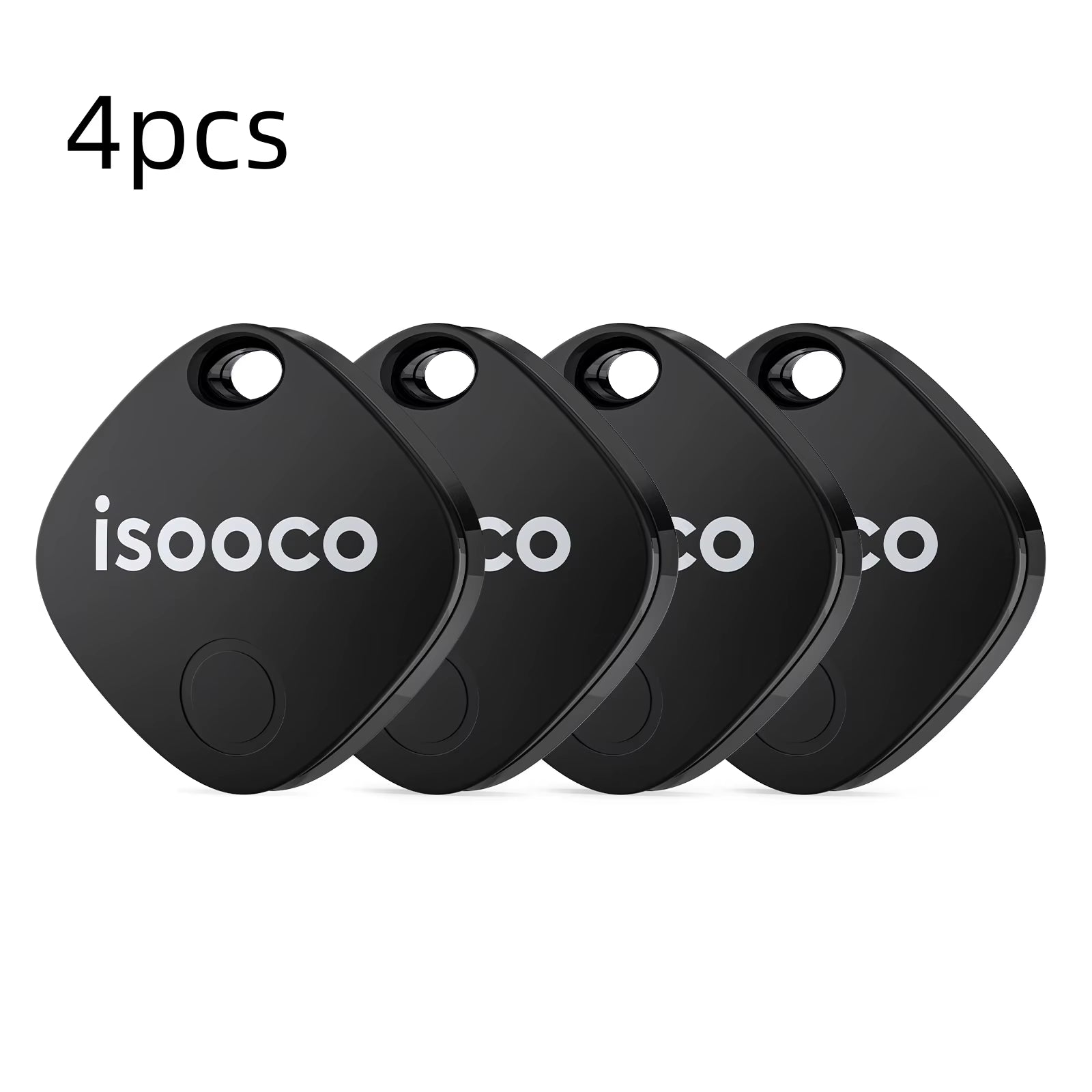 1/2/3/4Pcs  Mini Car Locator Anti-Lost Wallet Keychain Smart Tag Bluetooth Tracker Key Item Finder Use Find My (IOS Only)