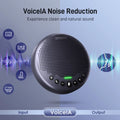 Wireless Speakerphone Bluetooth 5.3 Conference Speaker with 8 Microphones 360° Voice Pickup USB Speaker for Home/Office
