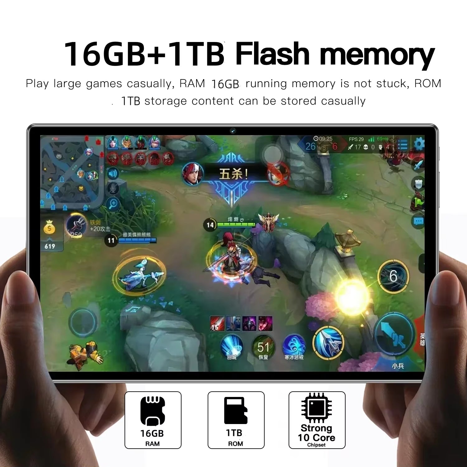 2025 Original Xioami Pad 15 Pro Tablet Android14 Snapdragon888 11Inch HD 22GB+2TB 20000Mah 5G Dual SIM Bluetooth Wifi GPS Tables