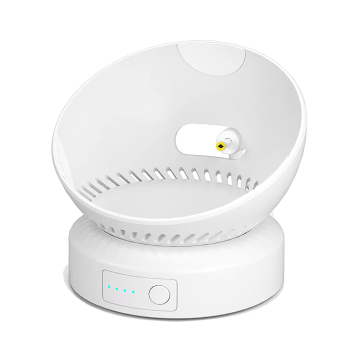 Battery Base for Echo Dot (5Th & 4Th) Rechargeable 5200Mah External Battery Black White Blue Make Your Smart Speaker Portable