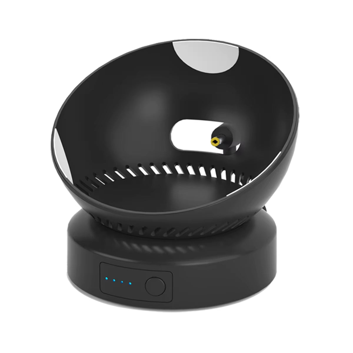 Battery Base for Echo Dot (5Th & 4Th) Rechargeable 5200Mah External Battery Black White Blue Make Your Smart Speaker Portable