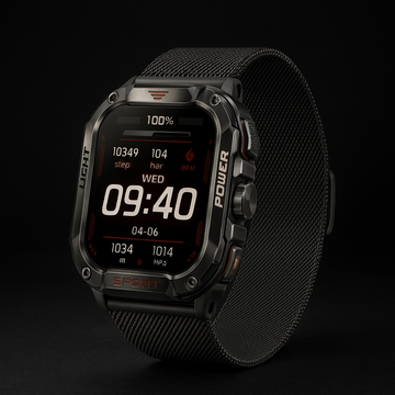 Montre Connectée Militaire GPS pour Homme