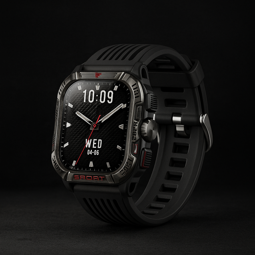 Montre Connectée Militaire GPS pour Homme