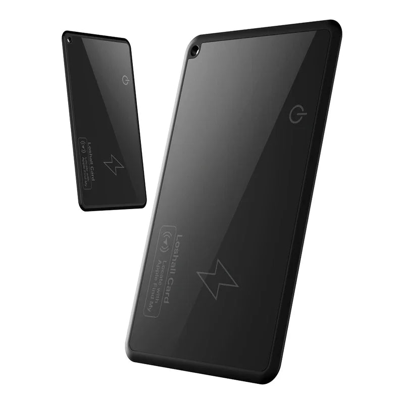 Smart Waterproof Wallet Track Card Location Wireless Charging Wallet Phone Finder Tracking Device Works for IOS Find My Tracker