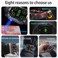 New for Huawei Xiaomi Military GPS Smart Watch Men Flashlight Compass Waterproof Outdoor Sport Tracker Bluetooth Call Smartwatch