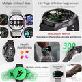 GT5 PRO Smart Watch Men Watch 5 Pro AMOLED HD Screen Bluetooth Call GPS Trajectory NFC Heart Rate Compass Smartwatches 2024 New