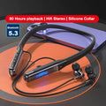 80 Hours Endurance Bluetooth Headphone with Microphone Wireless Headphones Bass Stereo Neckband Earphones Bluetooth 5.3