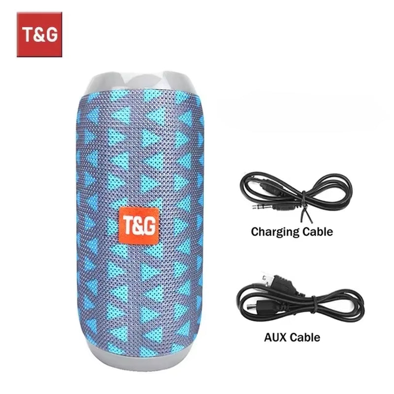 TG117 Bluetooth Speakers Portable Wireless Sound Box Outdoor Waterproof Stereo Surround Supports TF Radio Altavoz Bluetooth
