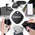 1/2/3/4Pcs  Mini Car Locator Anti-Lost Wallet Keychain Smart Tag Bluetooth Tracker Key Item Finder Use Find My (IOS Only)