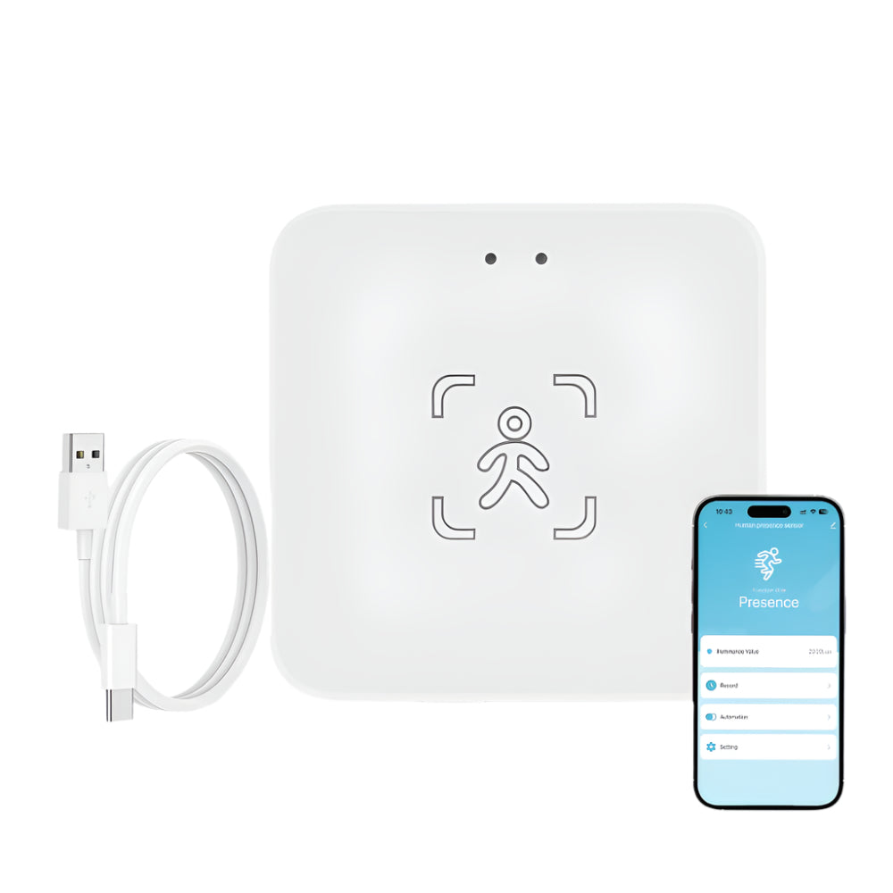Tuya Wifi /Zigbee Human Presence Detector Smart Human Body PIR Sensor Mmwave Radar Microwave Motion Sensor Intensity Detect DC5V
