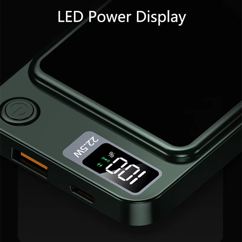 Magnetic Wireless Power Bank 50000Mah 22.5W Fast Charging External Battery Charger for Huawei Samsung Iphone 12 PD 20W Powerbank