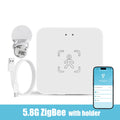 Tuya Wifi /Zigbee Human Presence Detector Smart Human Body PIR Sensor Mmwave Radar Microwave Motion Sensor Intensity Detect DC5V