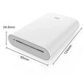 New Original Portable Mini  Pocket Photo Printer Wireless Bluetooth Thermal Print AR Video Mijia ZINK Self-Adhesive Color
